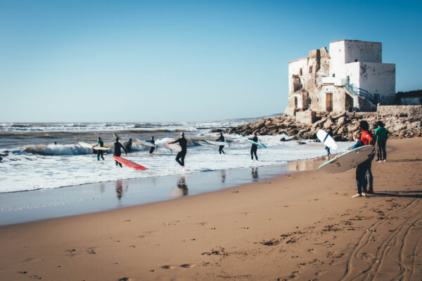 Family Surf week morocco